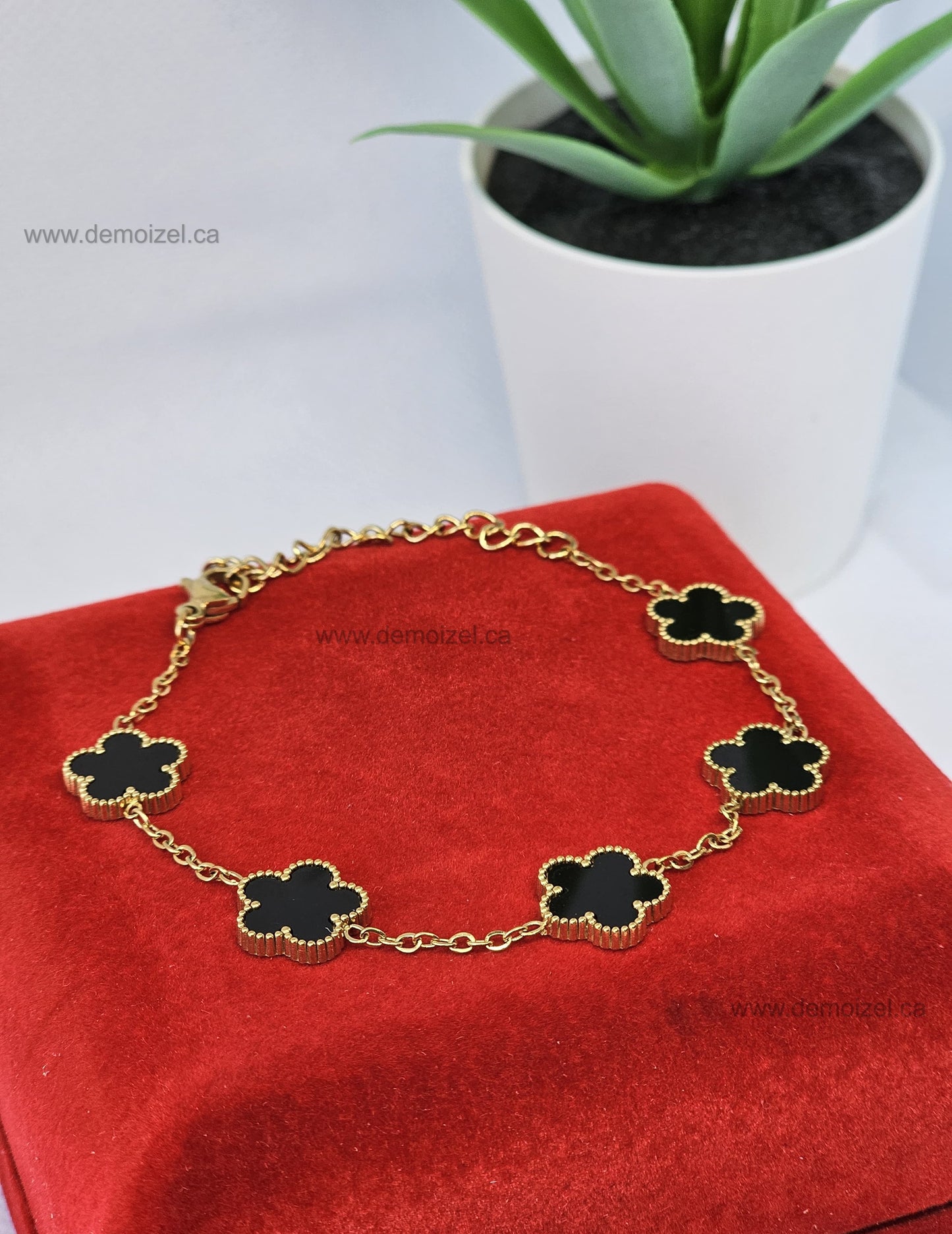 Bracelet Trèfle à 5 Feuilles