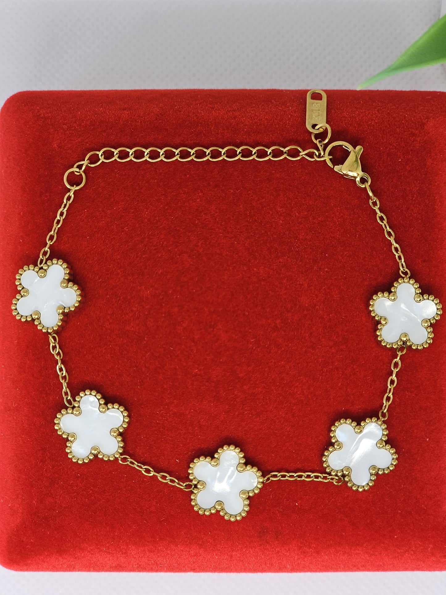 Bracelet Trèfle à 5 Feuilles