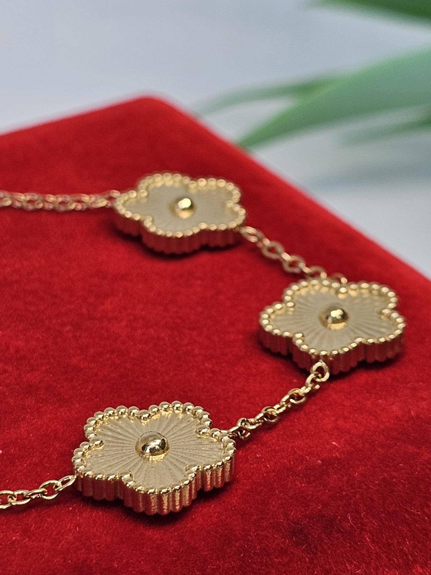 Bracelet Trèfle à 5 Feuilles