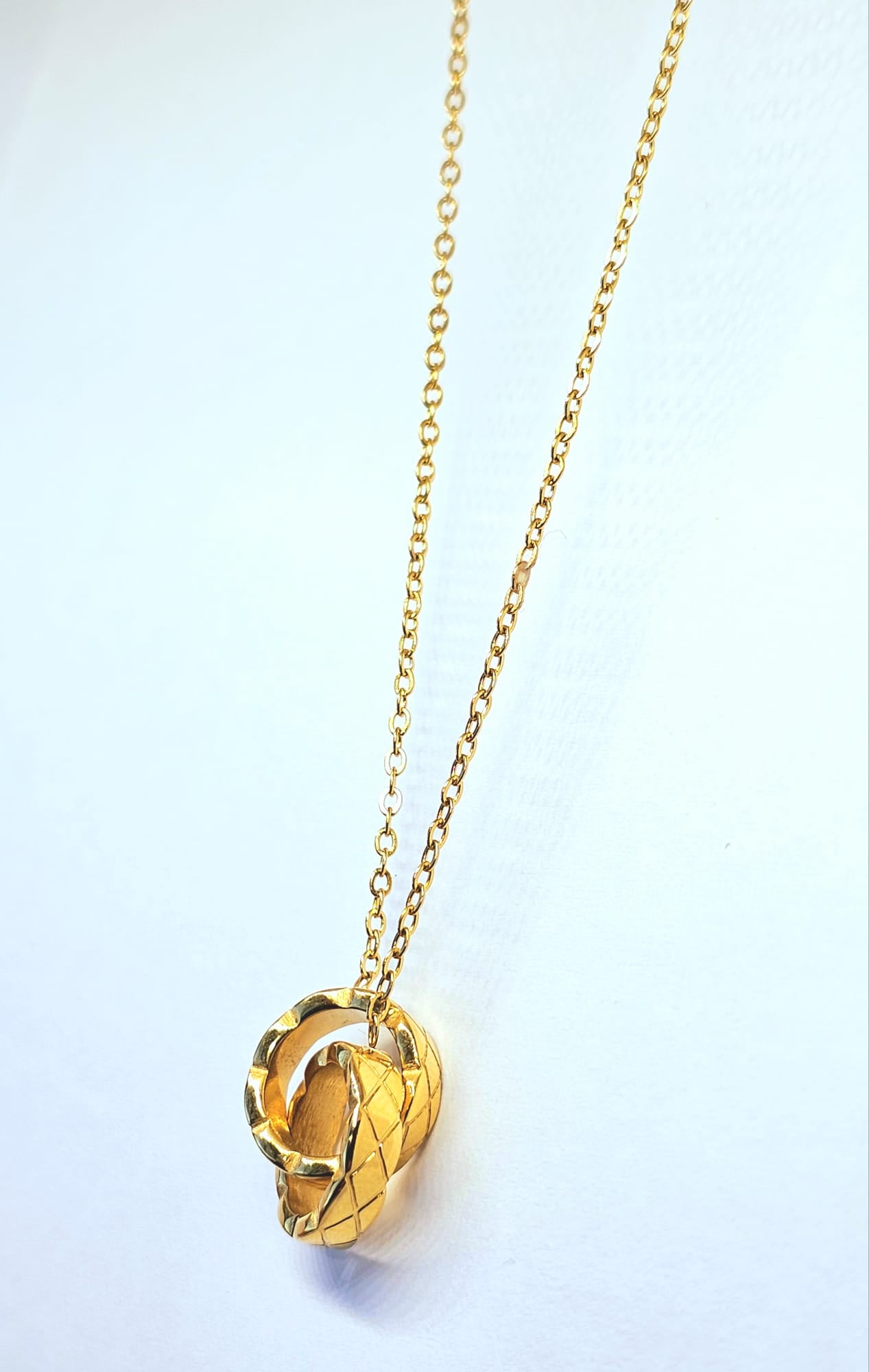 Intertwined Elegance Knot Necklace