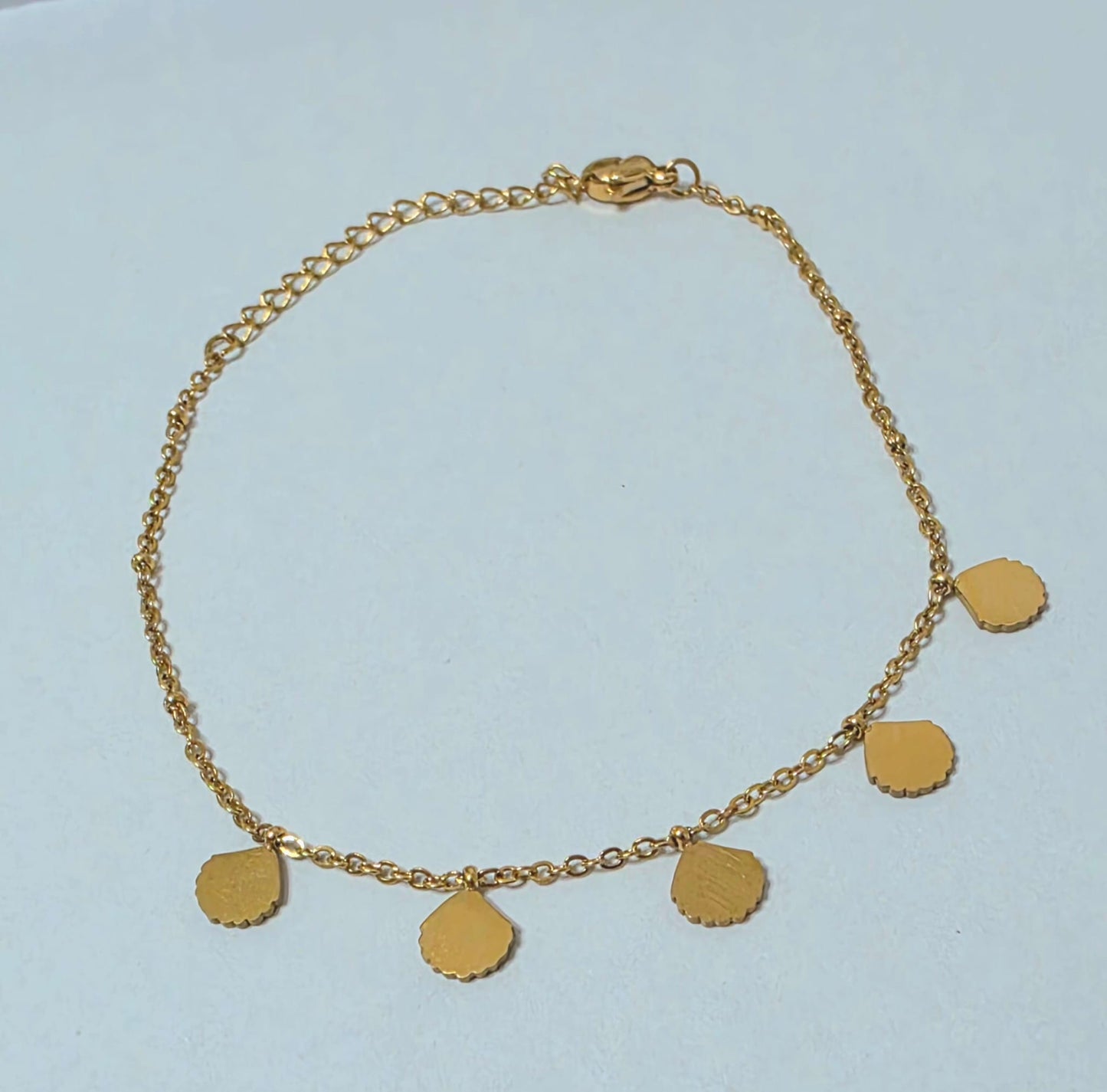Elegant Shell Charm Anklet