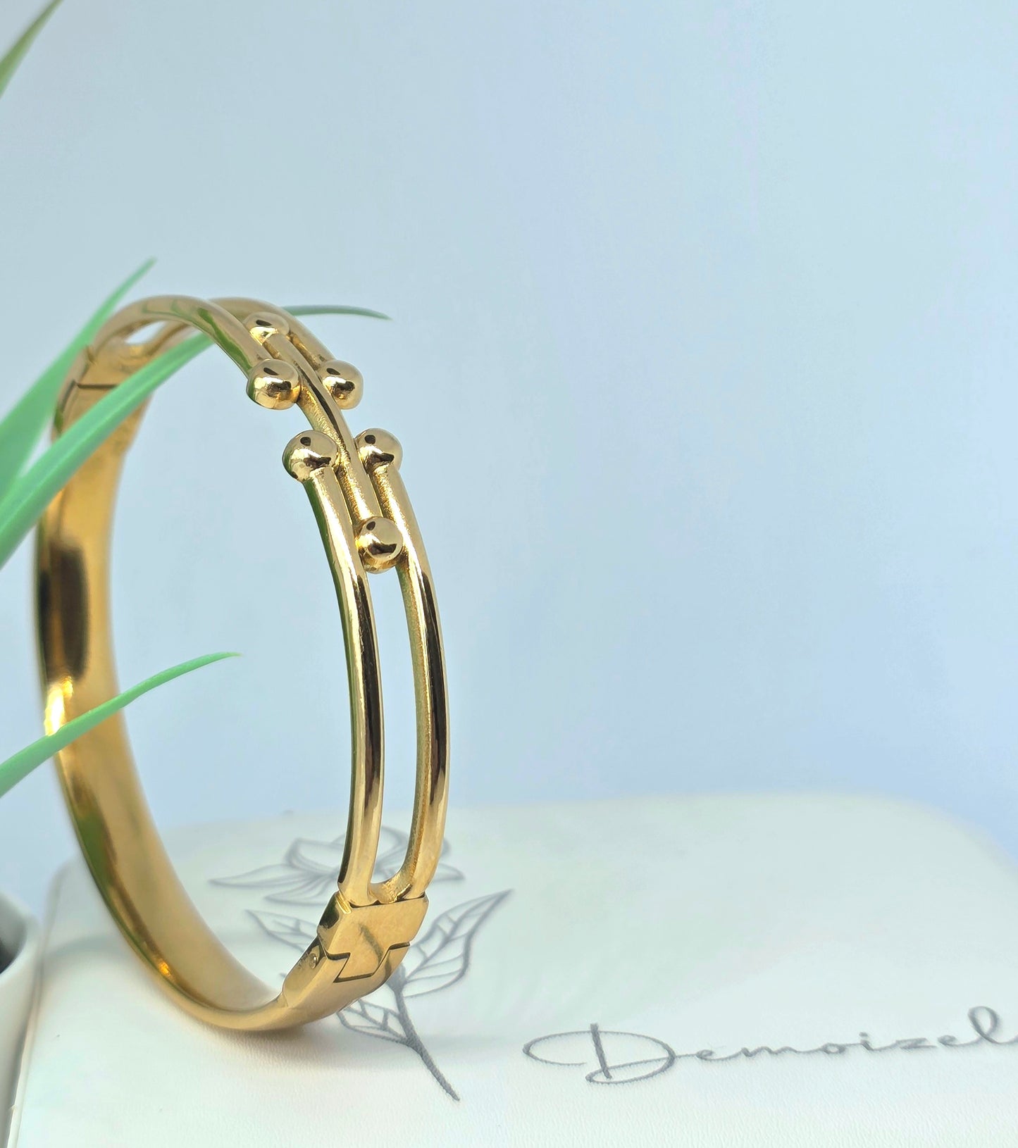 Bracelet en or à double rangée