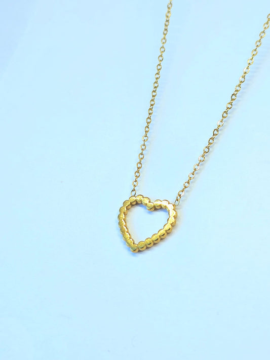 Beaded Heart Necklace